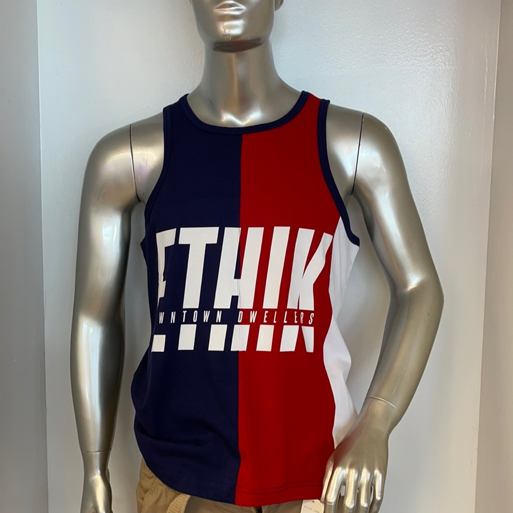Colorblock tank